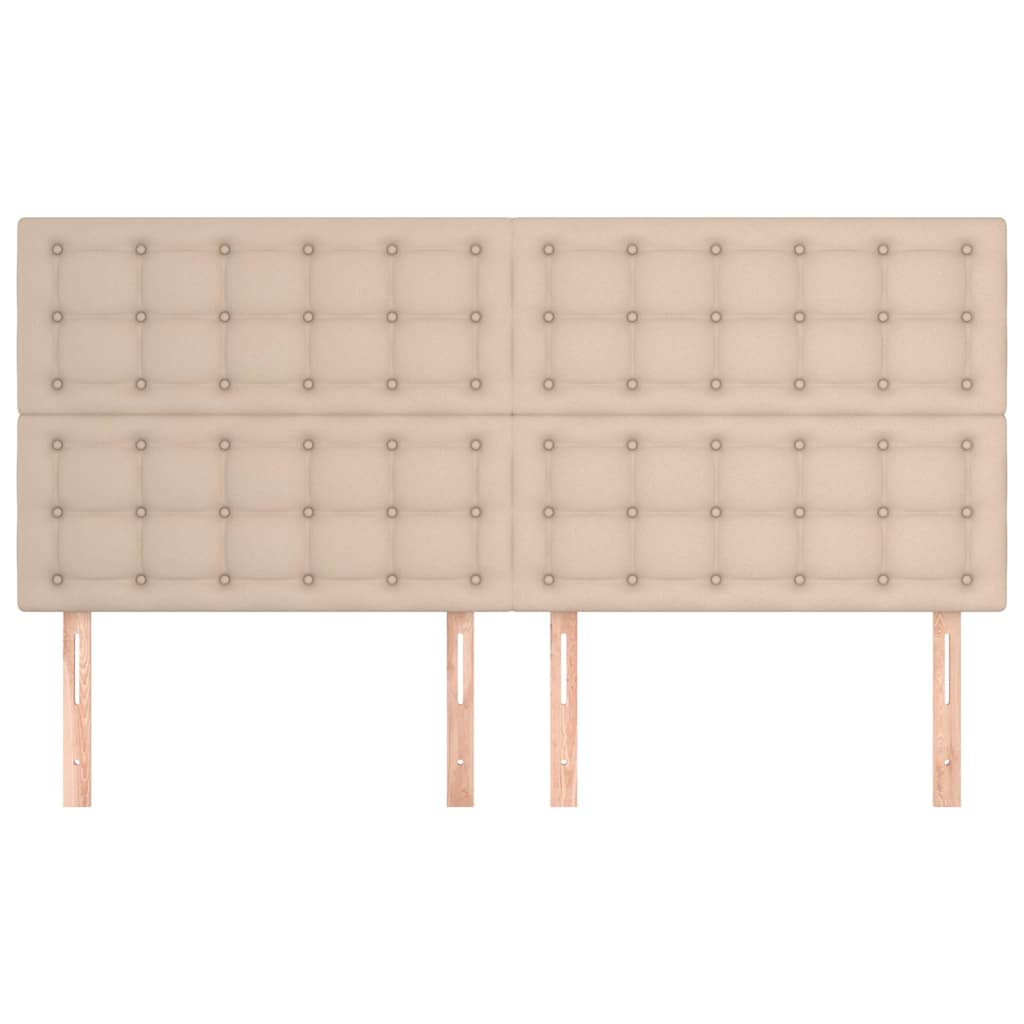 Műbőr fejtámla Cappuccino színben 200 x 5 x 118/128 cm 3