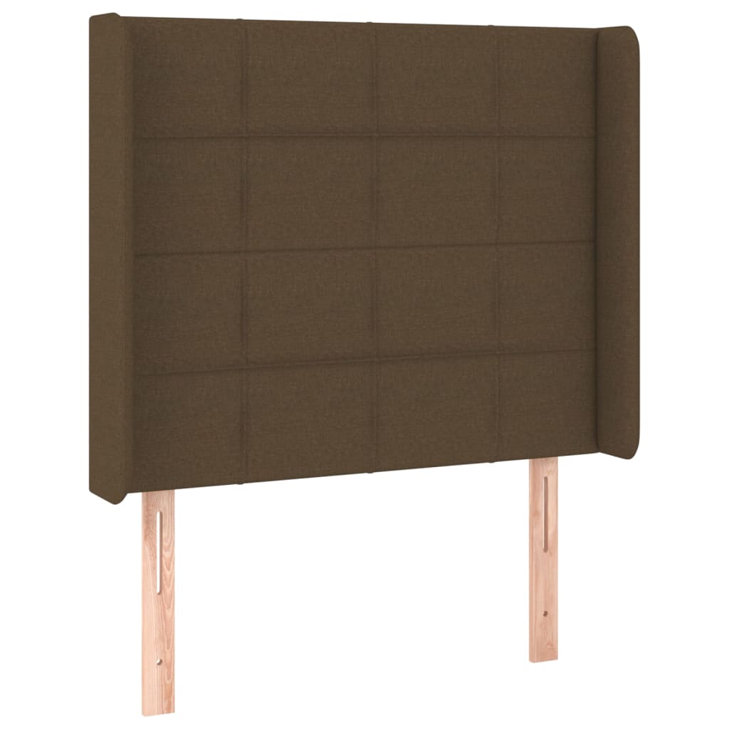 LED Box Spring Ágy fejtámlával szövet 7