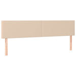 Cappuccino színű műbőr rugós ágy matraccal és LED-del 180x200cm 7