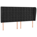 Fekete bársony rugós és LED-es ágy matraccal 200x200 cm 7