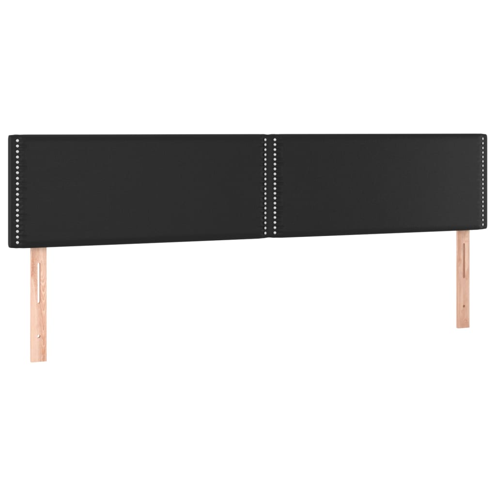 Fehér műbőr rugós ágy matraccal 200 x 200 cm 6