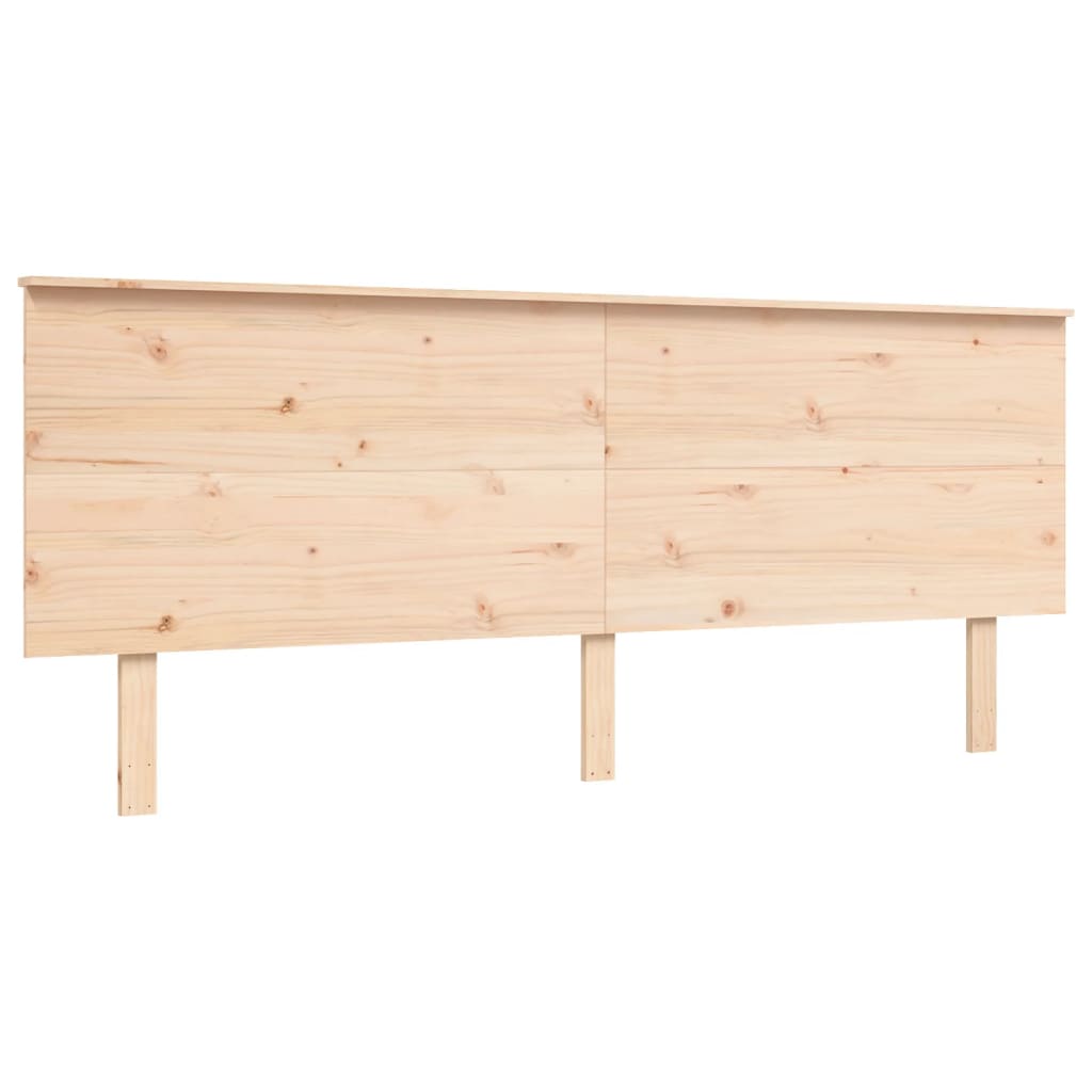 Tömör fa ágy időseknek fejtámlával 200x200 cm 8