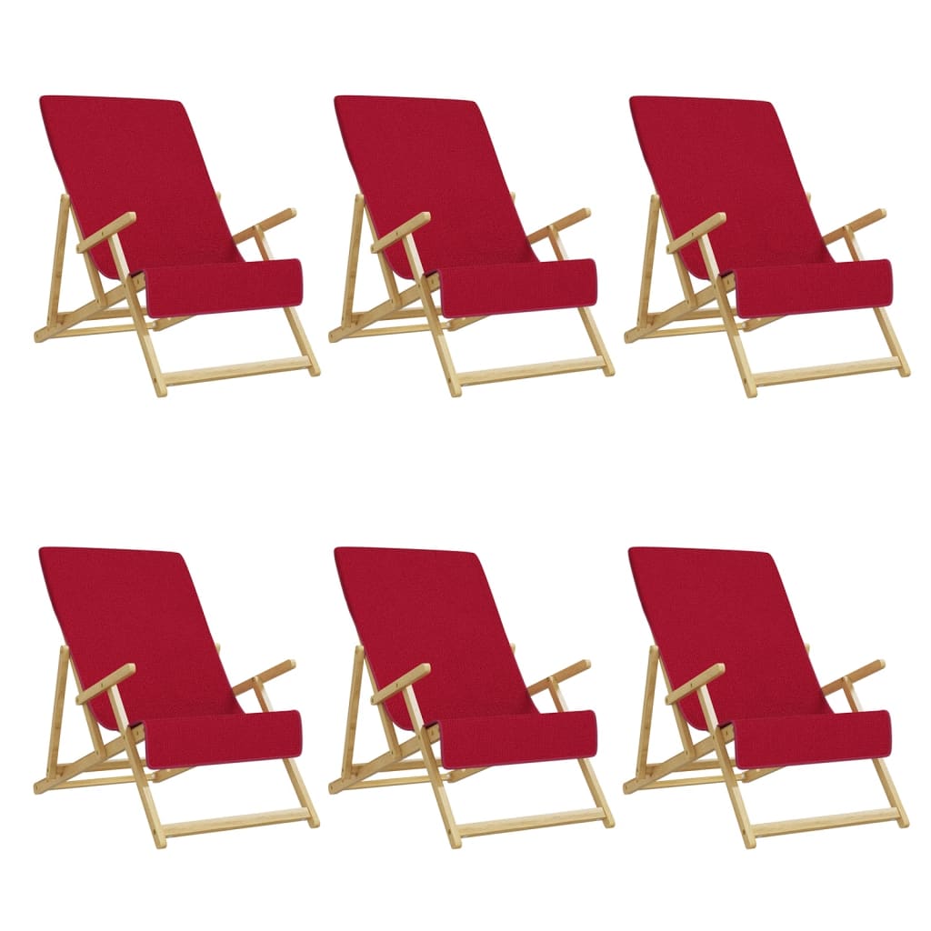6 db burgundi vörös 400 GSM szövet strandtörölköző 60 x 135 cm 2