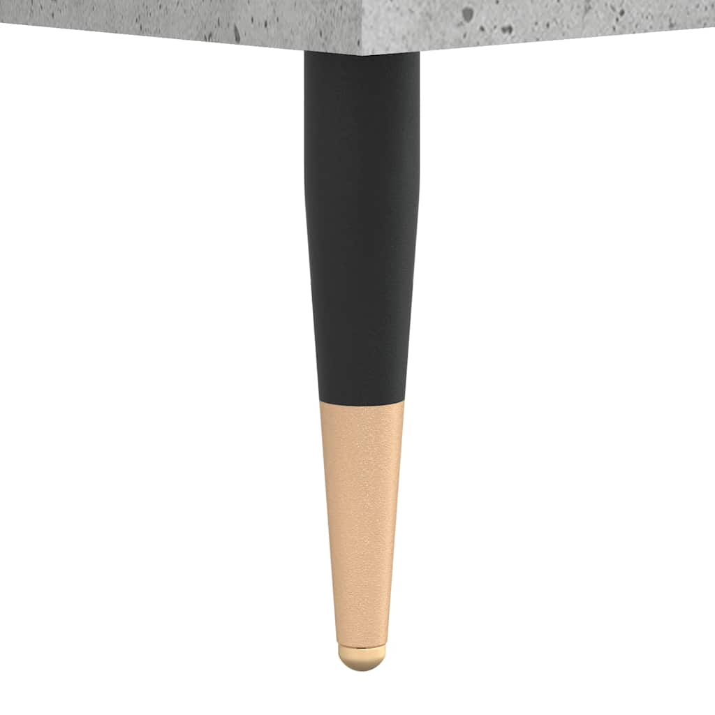 Betonszürke szerelt fa magasszekrény 69,5 x 34 x 180 cm 10