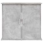 Betonszürke akváriumállvány 81 x 36 x 73 cm rétegelt fából 5