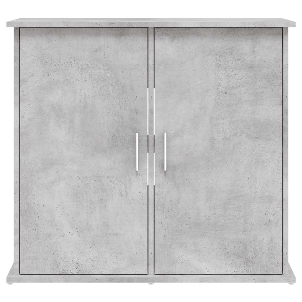 Betonszürke akváriumállvány 81 x 36 x 73 cm rétegelt fából 5
