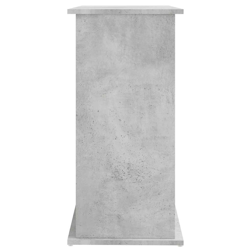 Betonszürke akváriumállvány 81 x 36 x 73 cm rétegelt fából 7