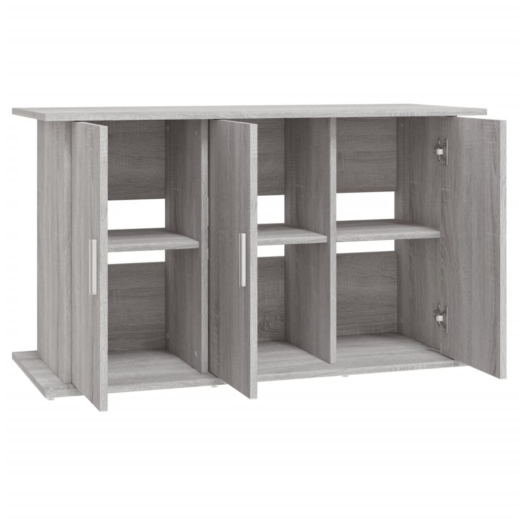 Szürke sonoma szerelt fa akváriumi állvány 101x41x58 cm 6