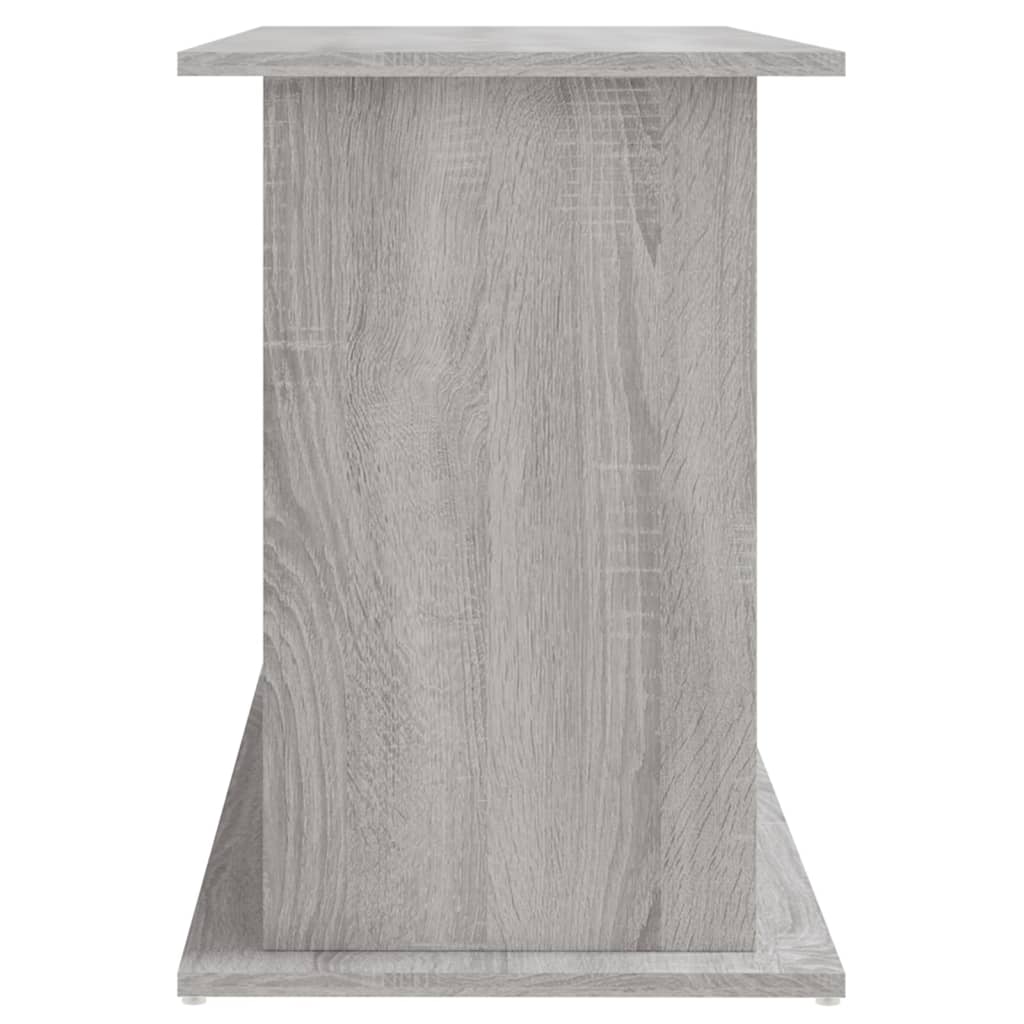 Szürke sonoma szerelt fa akváriumi állvány 101x41x58 cm 7