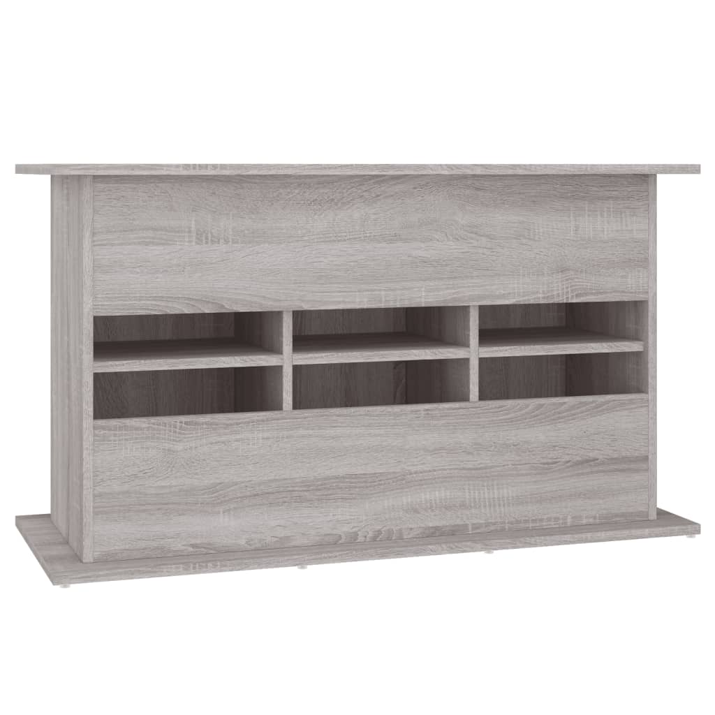 Szürke sonoma szerelt fa akváriumi állvány 101x41x58 cm 8