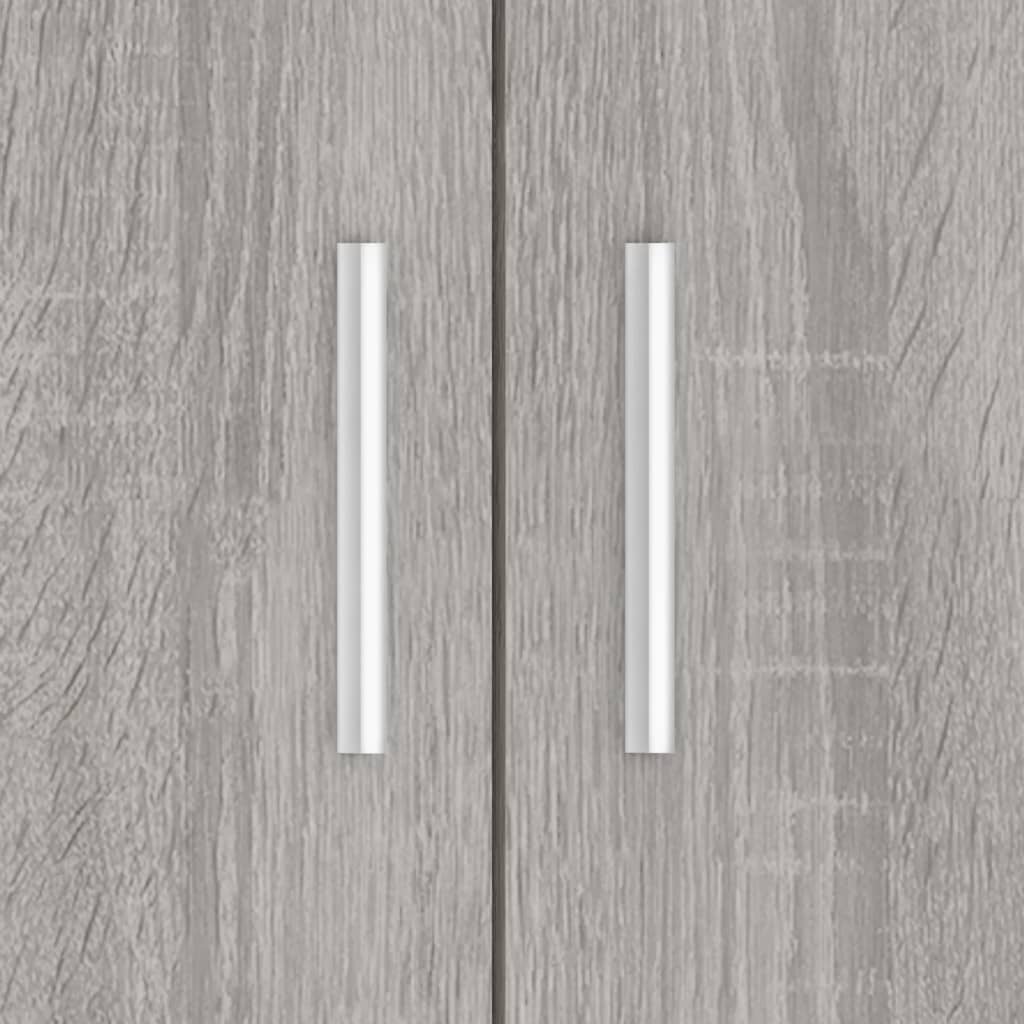 Szürke sonoma szerelt fa akváriumi állvány 101x41x58 cm 9