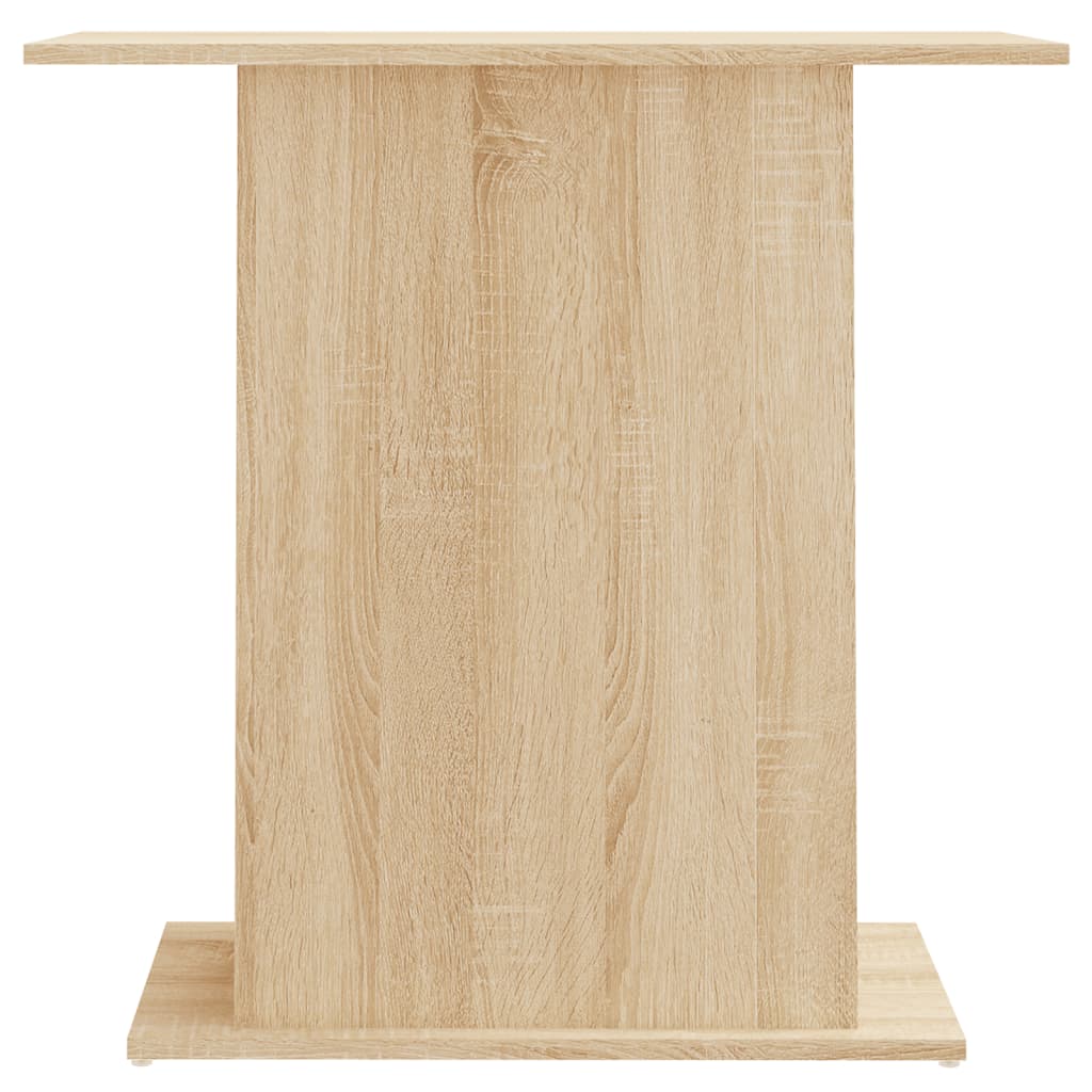 Sonoma tölgyfa akváriumállvány 75 x 36 x 72,5 cm rétegelt fából 4