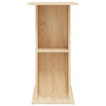 Sonoma tölgyfa akváriumállvány 75 x 36 x 72,5 cm rétegelt fából 5
