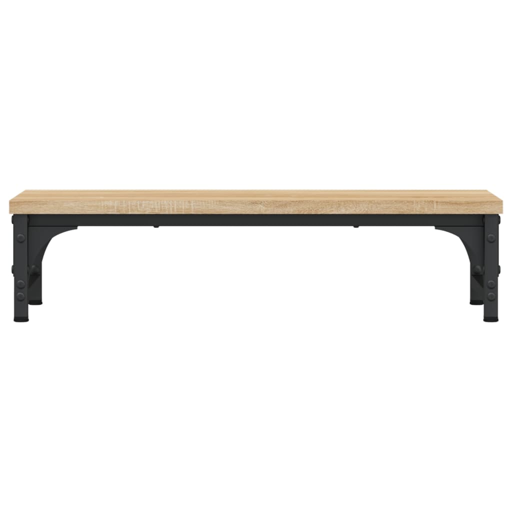Sonoma tölgy színű szerelt fa monitorállvány 55 x 23 x 14 cm 4
