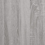 Szürke sonoma színű szerelt fa tálalóasztal 102x22,5x75 cm 8