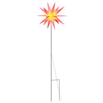Összecsukható tüskés piros karácsonyi lámpa LED-del 57 cm 2