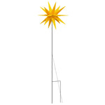 Összecsukható tüskés sárga karácsonyi lámpa LED-del 57 cm 8