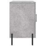 Betonszürke szerelt fa tálalószekrény 100 x 36 x 60 cm 7