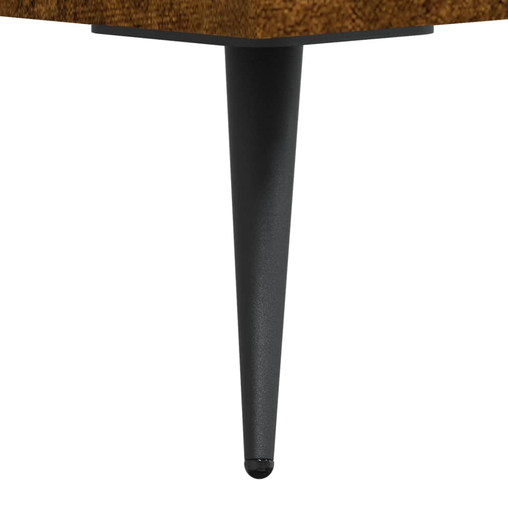 Füstös tölgy színű szerelt fa magasszekrény 69,5 x 31 x 115 cm 11