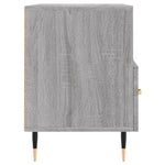 Szürke sonoma színű szerelt fa TV-szekrény 80x36x50 cm 7