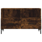 Füstös tölgy színű szerelt fa TV-szekrény 80 x 36 x 50 cm 5