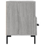 Szürke sonoma színű szerelt fa TV-szekrény 80x36x50 cm 7