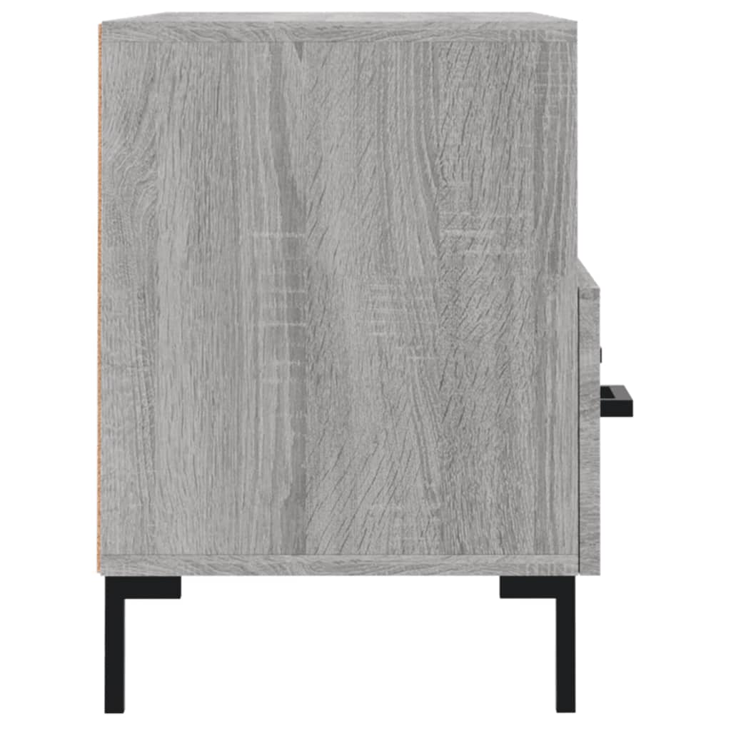 Szürke sonoma színű szerelt fa TV-szekrény 80x36x50 cm 7