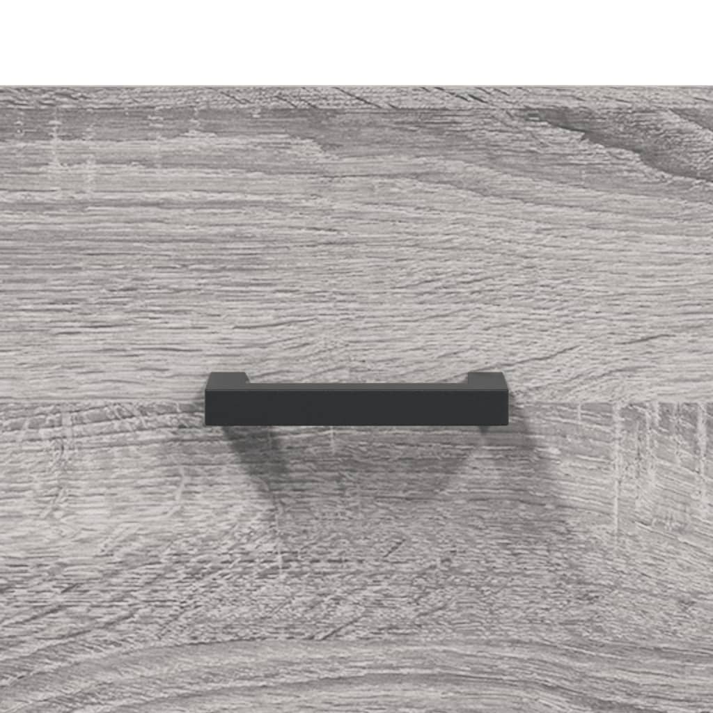 Szürke sonoma színű szerelt fa TV-szekrény 80x36x50 cm 9