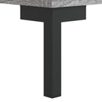 Szürke sonoma színű szerelt fa TV-szekrény 80x36x50 cm 10