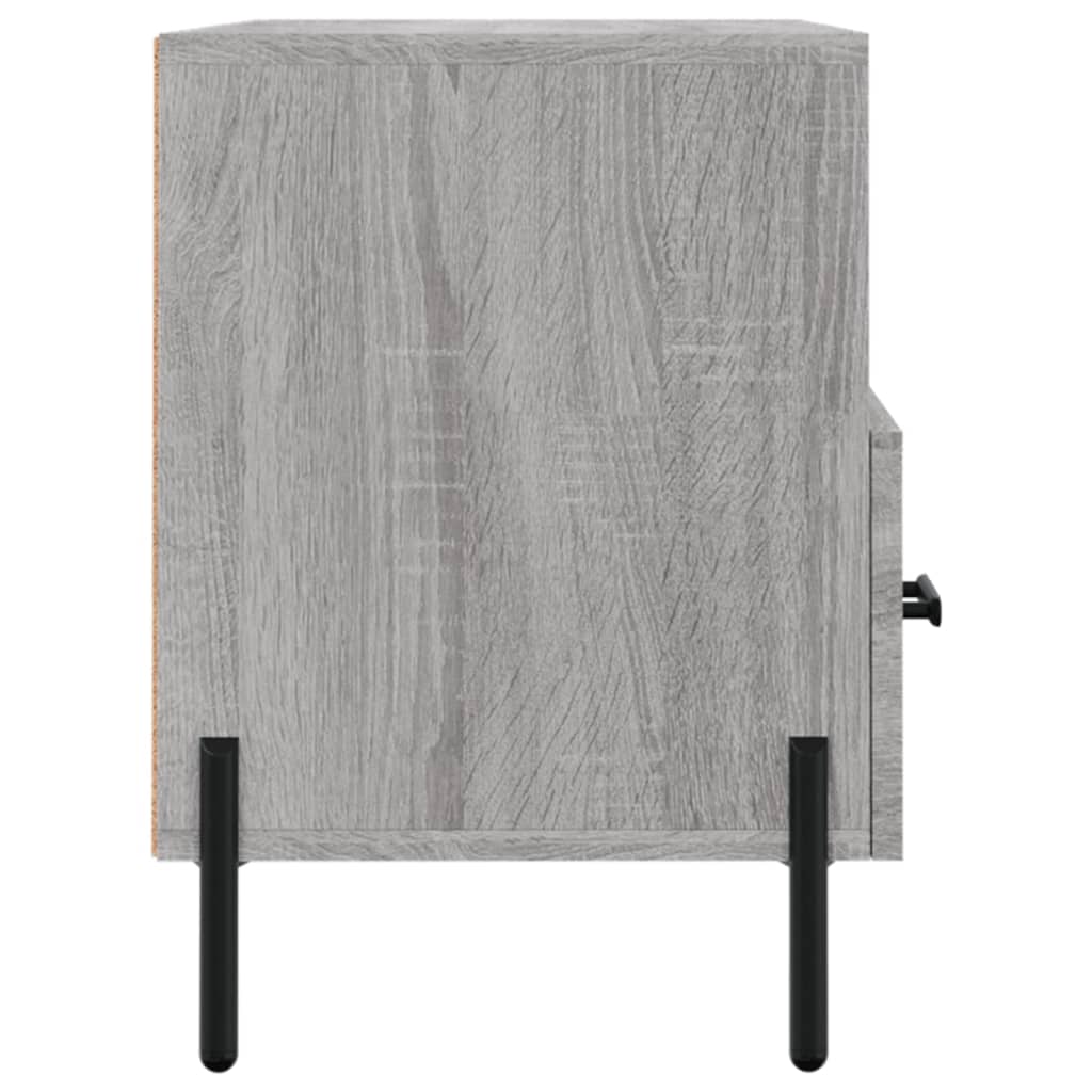 Szürke sonoma színű szerelt fa TV-szekrény 80x36x50 cm 7