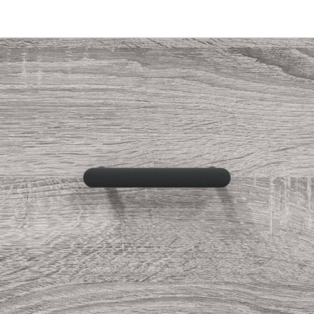 Szürke sonoma színű szerelt fa TV-szekrény 80x36x50 cm 9