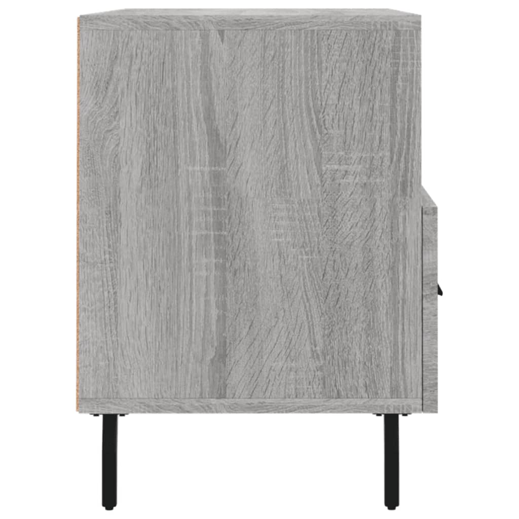 Szürke sonoma színű szerelt fa TV-szekrény 80x36x50 cm 7