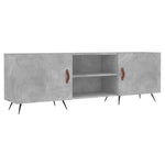 Betonszürke szerelt fa TV-szekrény 150 x 30 x 50 cm 2