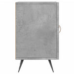 Betonszürke szerelt fa TV-szekrény 150 x 30 x 50 cm 7