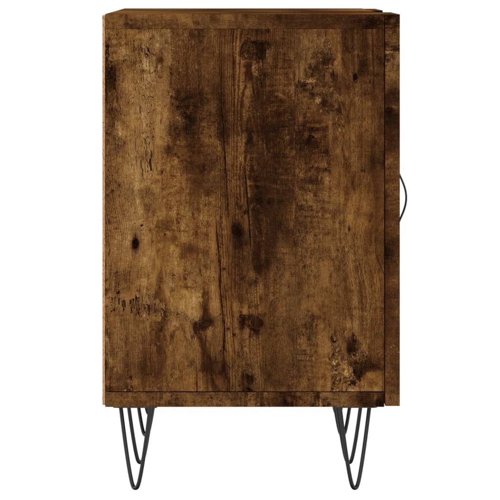 Füstös tölgy színű szerelt fa TV-szekrény 150 x 30 x 44,5 cm 7