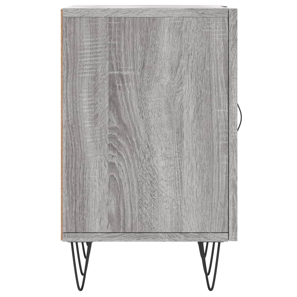 Szürke sonoma színű szerelt fa TV-szekrény 150x30x50 cm 7