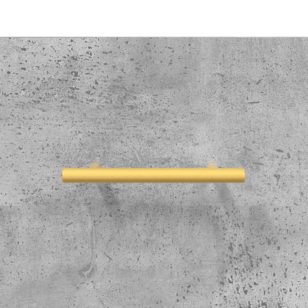 Betonszürke szerelt fa magasszekrény 69,5 x 31 x 115 cm 10