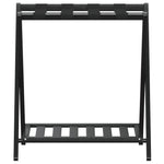 Fekete bambusz bőröndtartó 68 x 38 x 58 cm 3