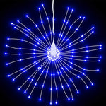 Karácsonyi hideg fehér csillagfény 140 db LED 17 cm 3