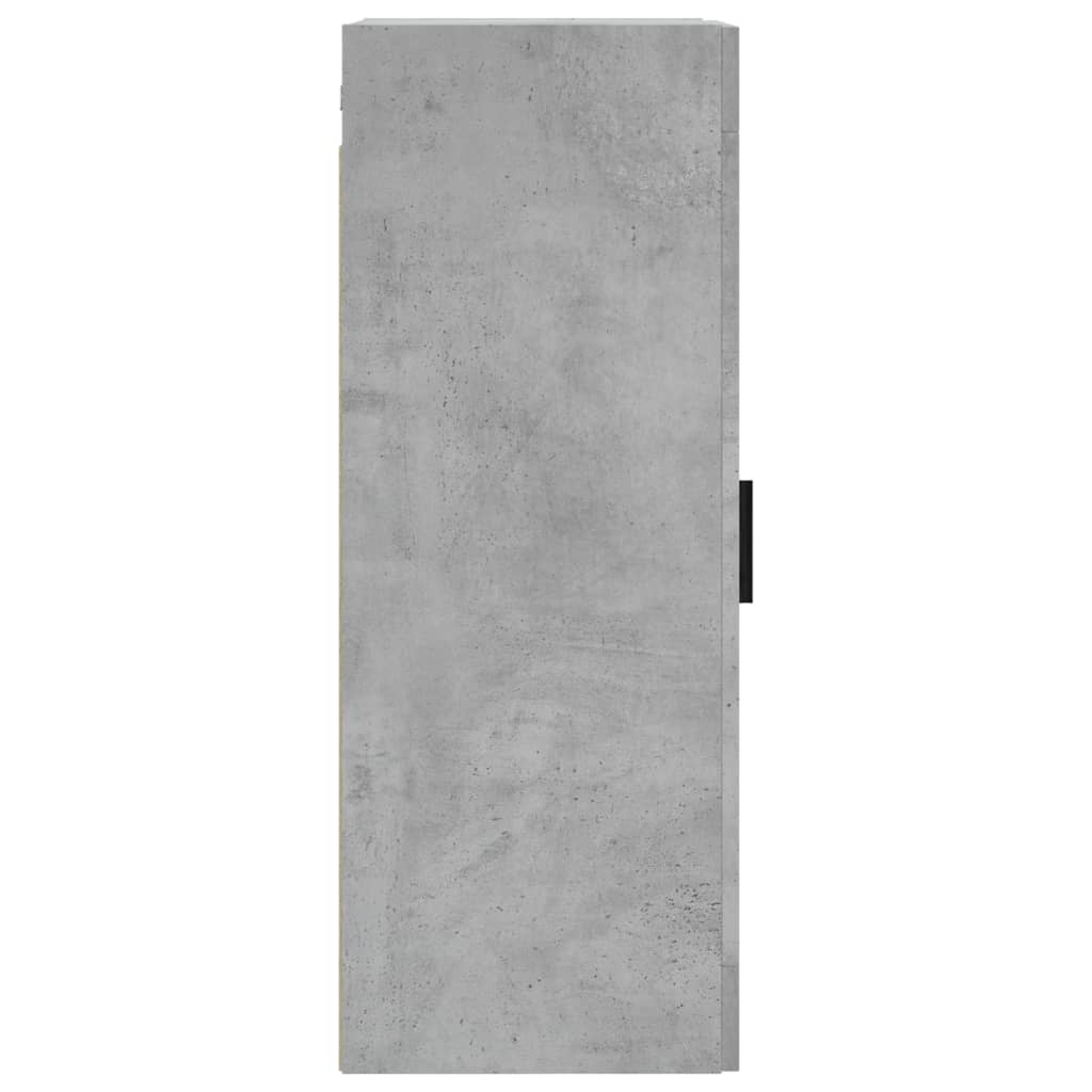 Betonszürke fali szekrény 34,5 x 34 x 90 cm 8