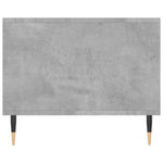 Betonszürke szerelt fa dohányzóasztal 90 x 50 x 40 cm 7