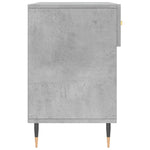 Betonszürke szerelt fa cipőpolc 102 x 35 x 55 cm 7