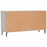 Szürke sonoma színű szerelt fa cipőpolc 102 x 35 x 55 cm 8