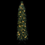 Megvilágított műkarácsonyfa 60 LED-del 120 cm 2