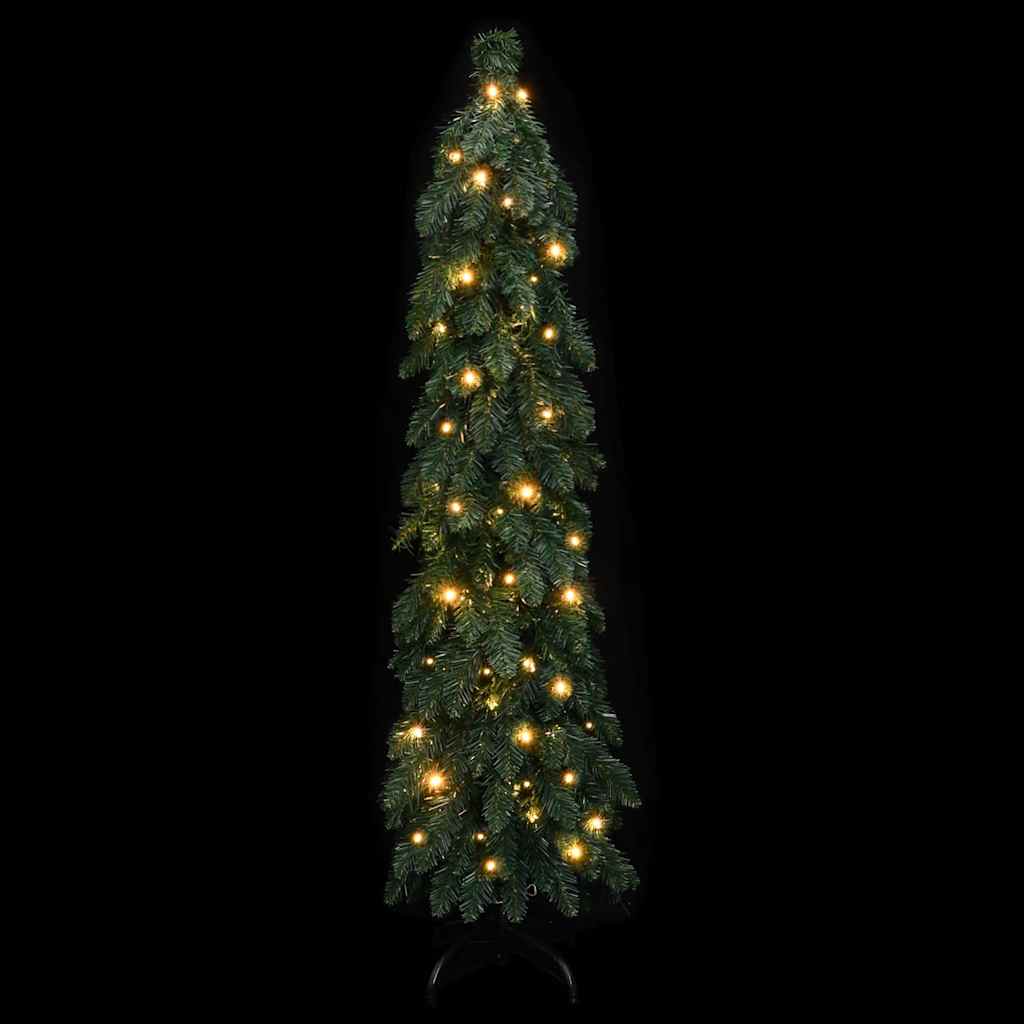 Megvilágított műkarácsonyfa 60 LED-del 120 cm 2