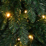 Megvilágított műkarácsonyfa 60 LED-del 120 cm 7