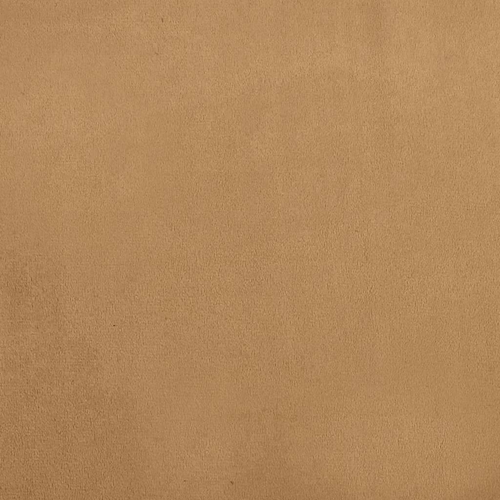 Barna bársony gyerekkanapé 70 x 45 x 26,5 cm 6