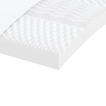 Sötétszürke kihúzható szövet heverő matracokkal 80 x 200 cm 10