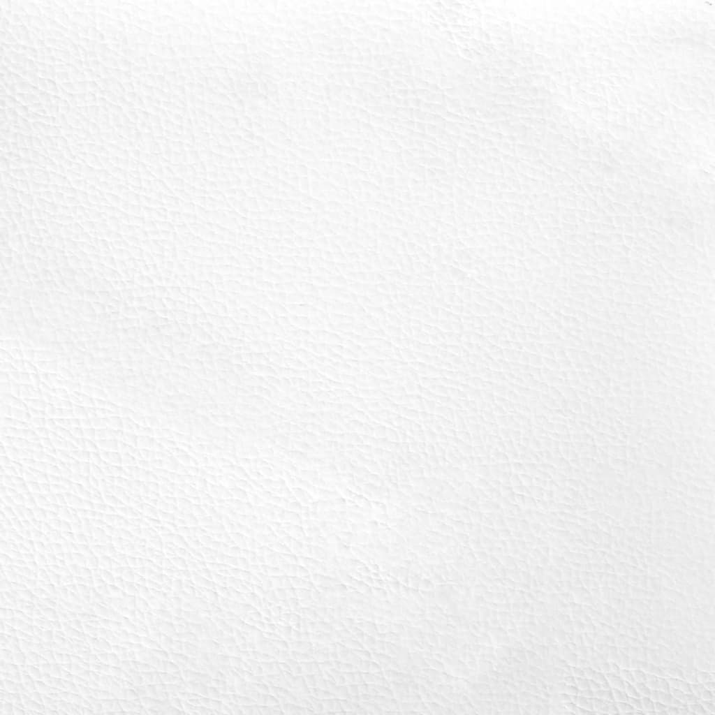Fehér műbőr heverő matraccal 90 x 200 cm 11