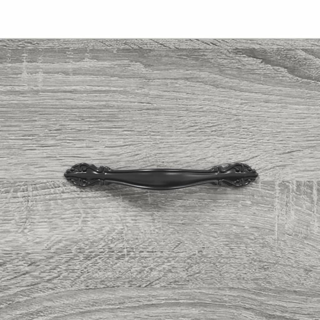 Szürke sonoma szerelt fa magasszekrény 69,5 x 34 x 180 cm 11